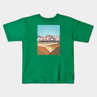 Laugavegur Trail, Iceland Kids T-Shirt